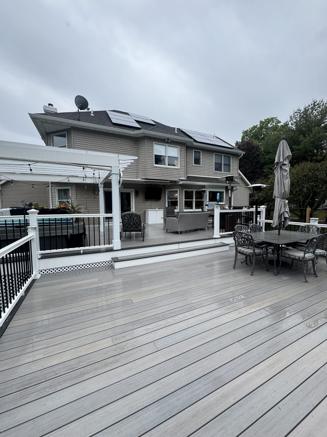 Cleaned brick paver walkway
